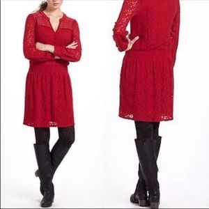 Anthropologie Leifnotes Field Day Peasant Dress